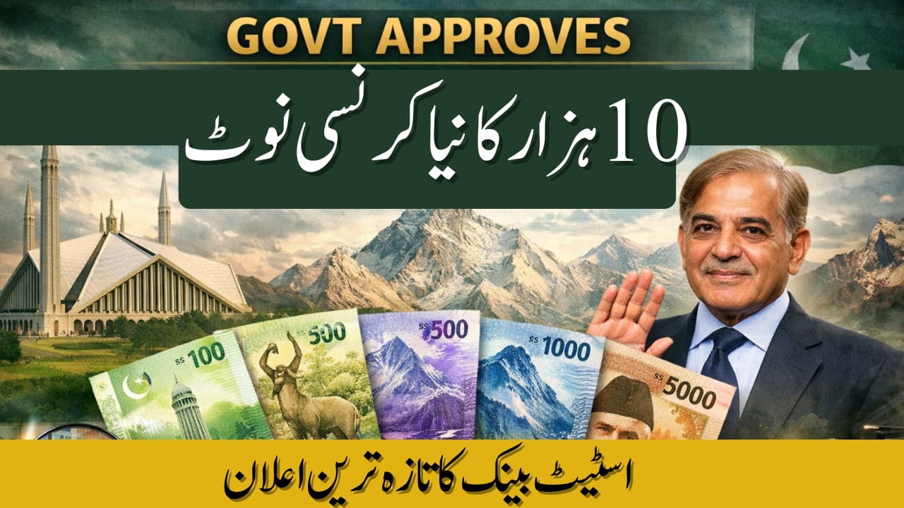 Pakistan to Launch Rs. 10,000 New Currency note