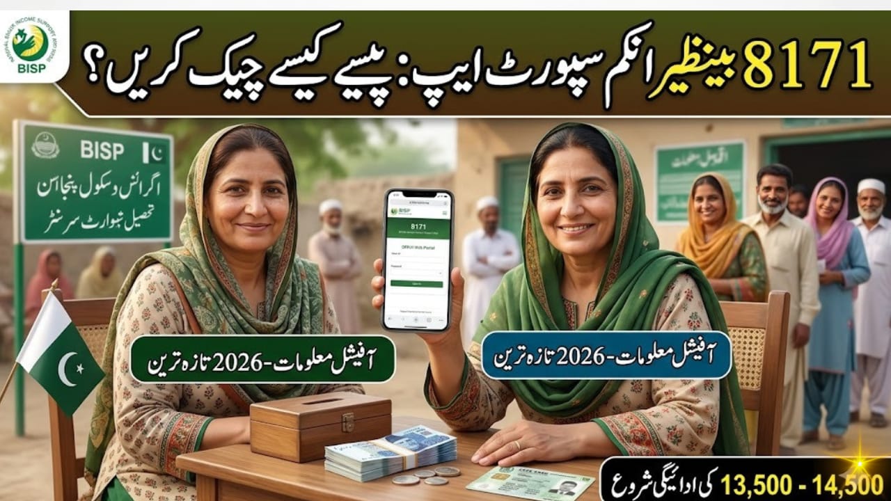 8171 Benazir Income Support App Download