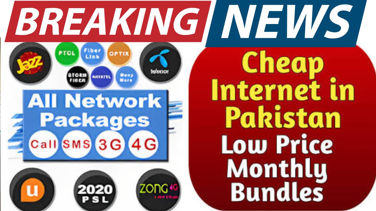 Best Cheap Internet in Pakistan 2026