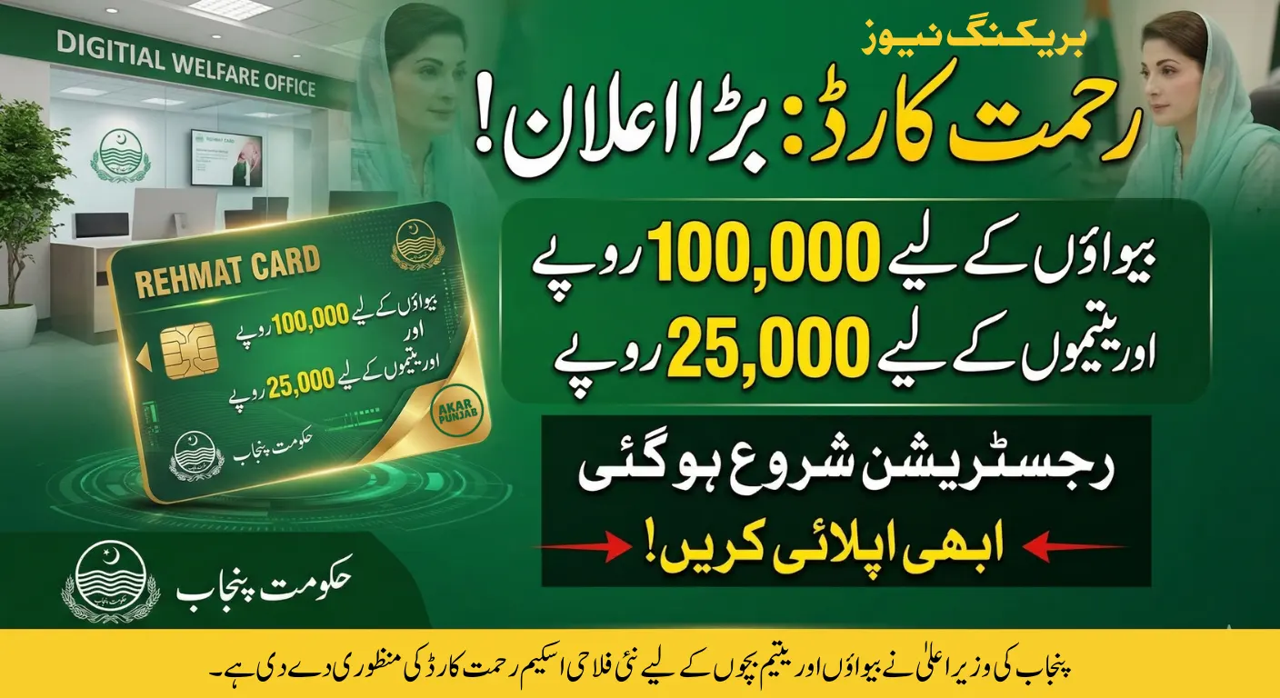 Rehmat Card Application Status Check
