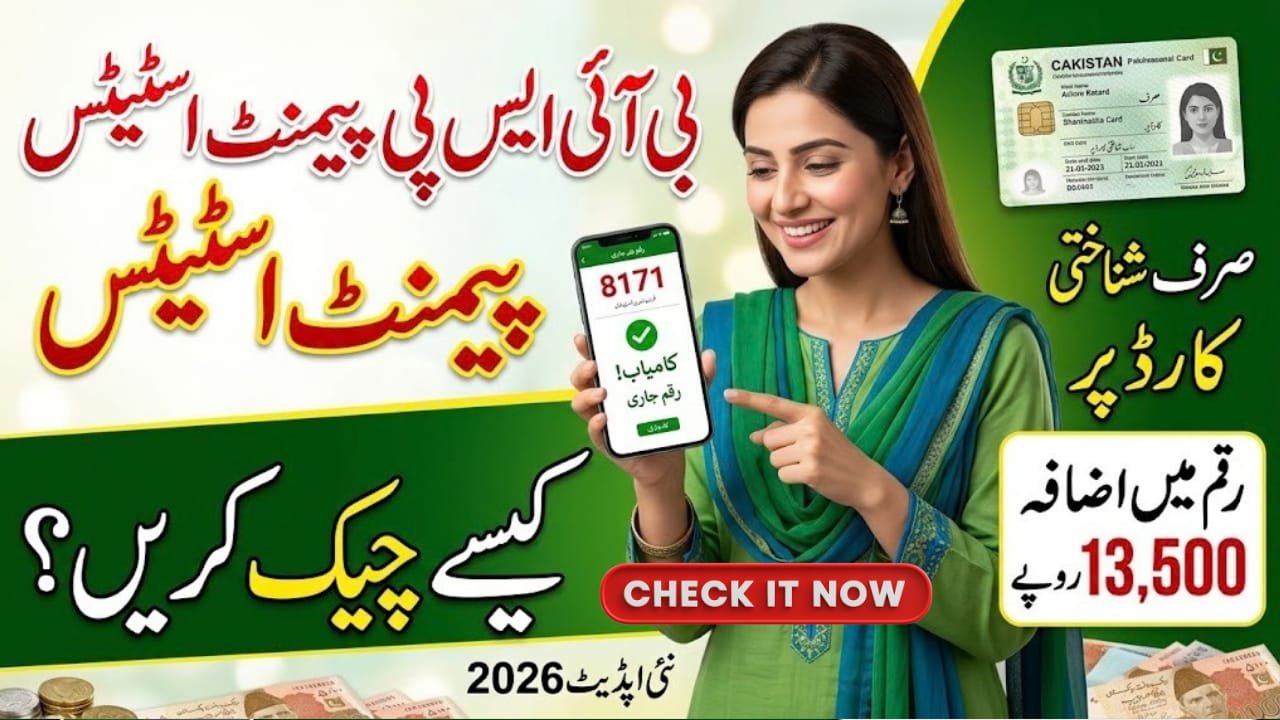 Check Your Application Status Benazir Income Support Program