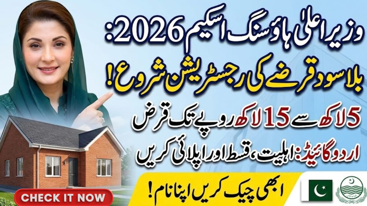 Maryam Nawaz interest free Housing Loan Eligibility