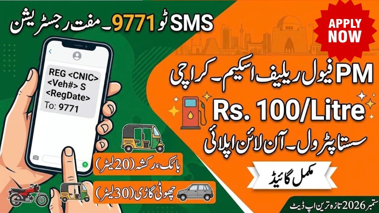 PM fuel subsidy Karachi apply online
