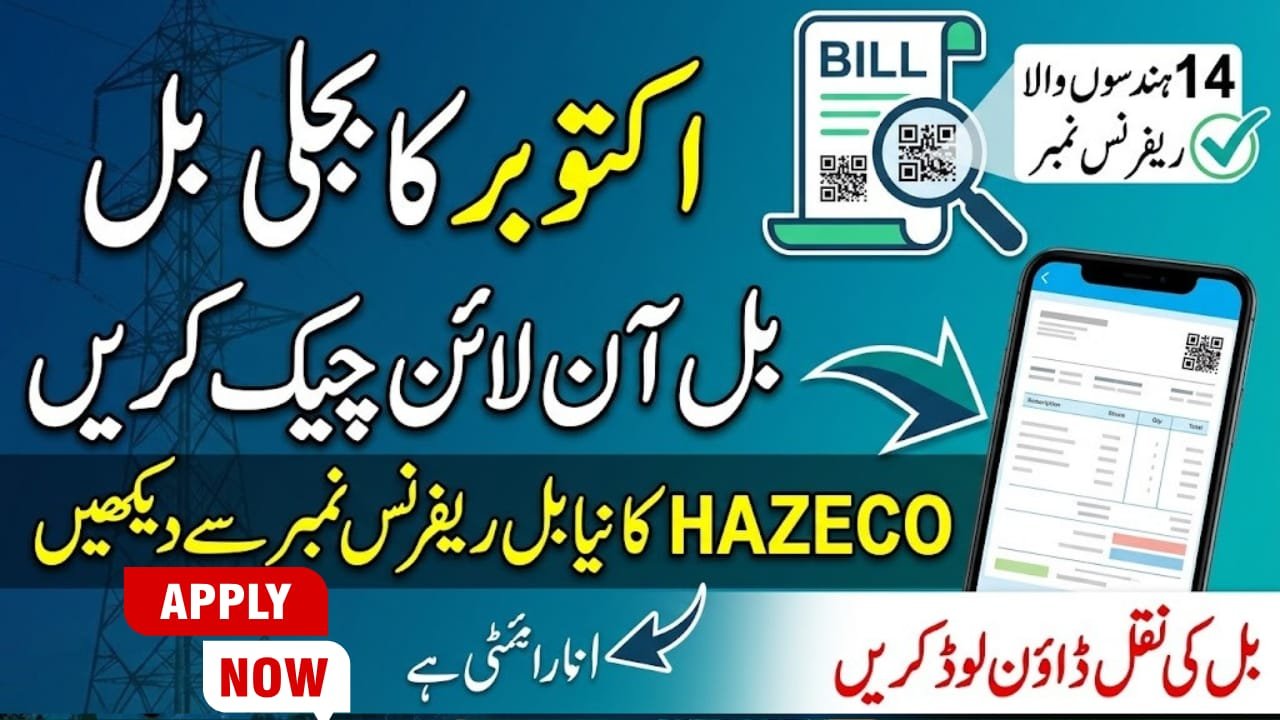 hazeco bill check online october reference number