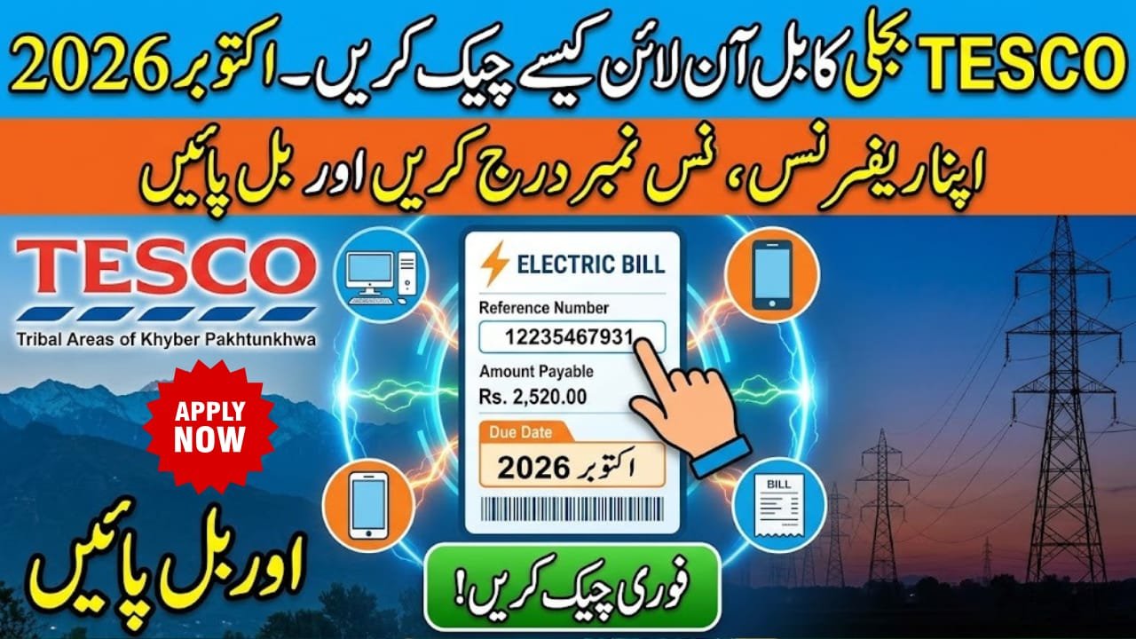 tesco electricity bill check online october